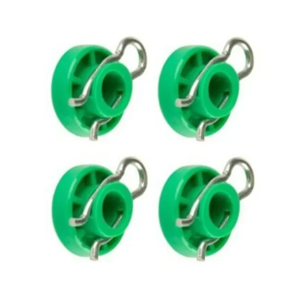 4pcs 4493433 Galet de Lève-vitre Avant – Pour Saab 900, 9-3, 9-5