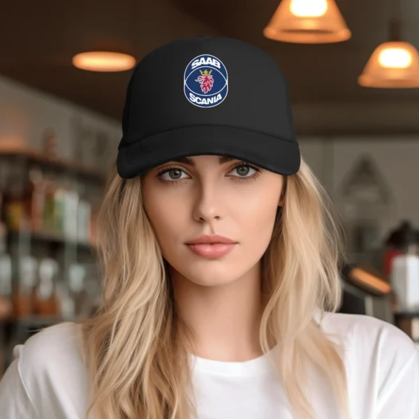 Casquette Trucker "Sweden Scanias" – Style Mesh Vintage, Ajustable, Légère – Image 11
