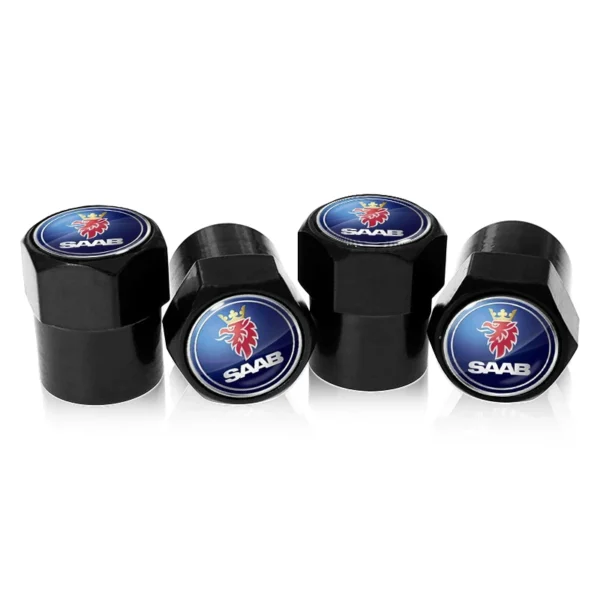 4Pcs Capuchons de Valve de Pneus en Métal – Image 2