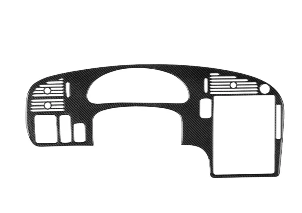 Finition Carbone – Habillage Tableau de Bord Central pour Saab 9-5 (2003–2005) – Image 2