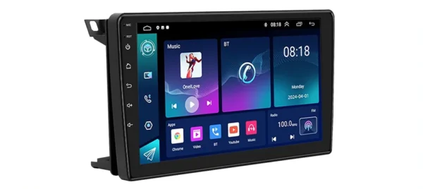 Autoradio Android 13, 9" pour Saab 9-3 (2007–2011) – GPS, CarPlay, Android Auto & Son DSP