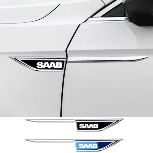 Autocollant de Carrosserie "Side Blade" en Acier Inoxydable