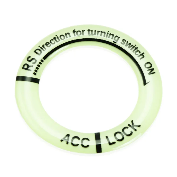 "Ring Sticker" Lumineux de Clé de Contact pour Saab 9-5 – Image 4