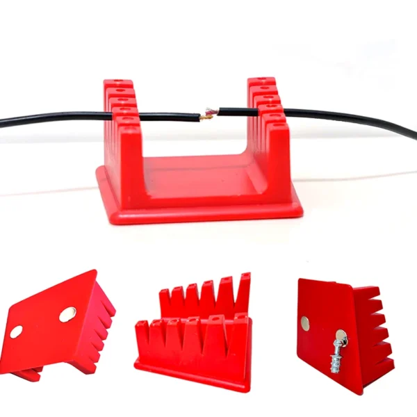 Support de Soudure pour Fils – Fixation Magnétique ABS pour Câbles 30AWG à 12AWG