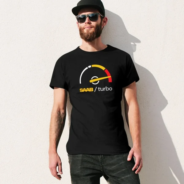 T-shirt "Boost Gauge" – Design Imprimé, Coton Respirant, Style Casual – Image 2