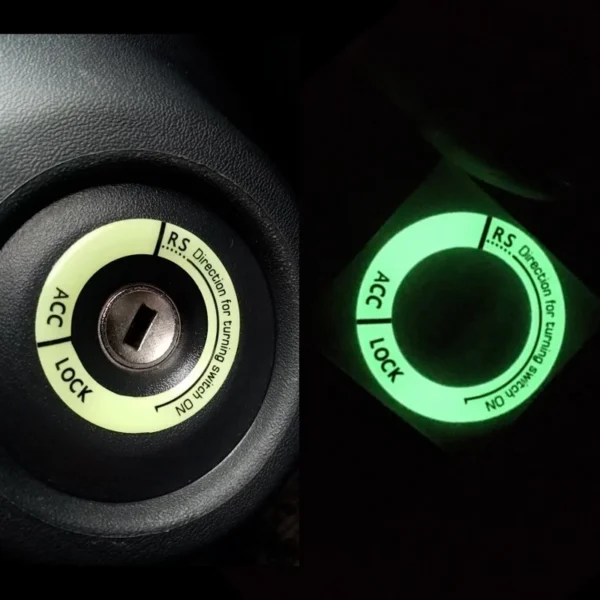 "Ring Sticker" Lumineux de Clé de Contact pour Saab 9-5