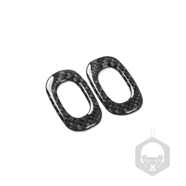 Finition Carbone – Habillage Commande des Vitres Arrière pour Saab 9-5 (2003–2005) – Image 2
