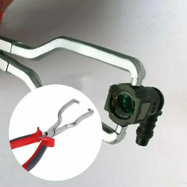 Pince professionnelle pour durite d’essence et raccords rapides