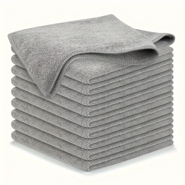Set de Chiffons Microfibre – Lot de 5, 10 ou 20 Pièces