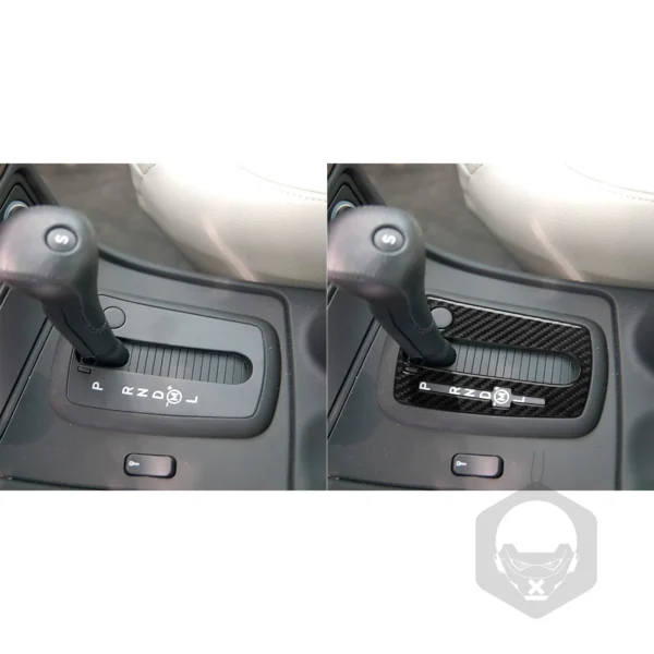 Finition Carbone – Habillage Levier de Vitesse Central pour Saab 9-5 (2003–2005) – Image 5