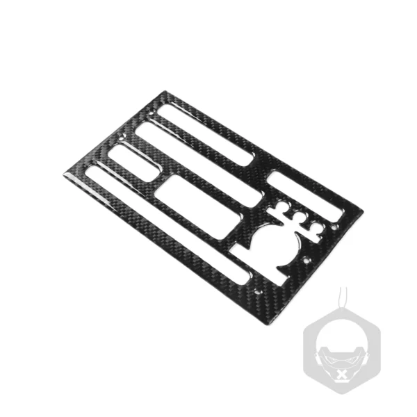Finition Carbone – Habillage Panneau de Commande Radio/CD Central pour Saab 9-5 (2003–2005) – Image 2