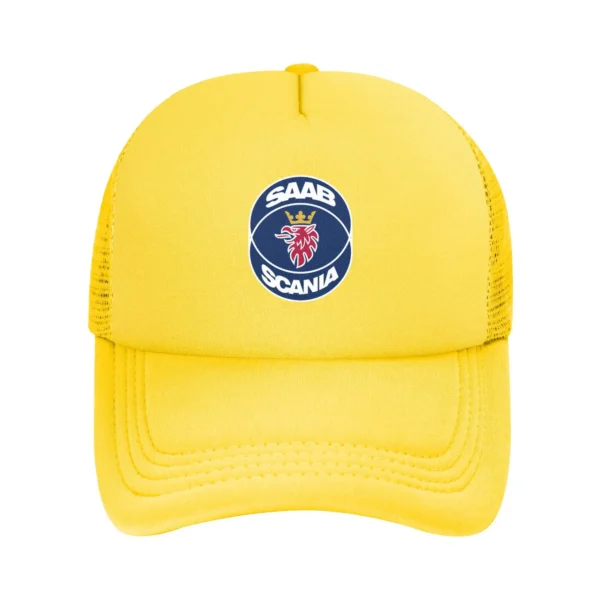 Casquette Trucker "Sweden Scanias" – Style Mesh Vintage, Ajustable, Légère – Image 7