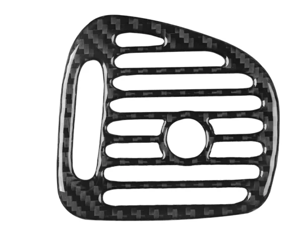 Finition Carbone – Habillage Grille d’Aération Centrale pour Saab 9-5 (2003–2005) – Image 2