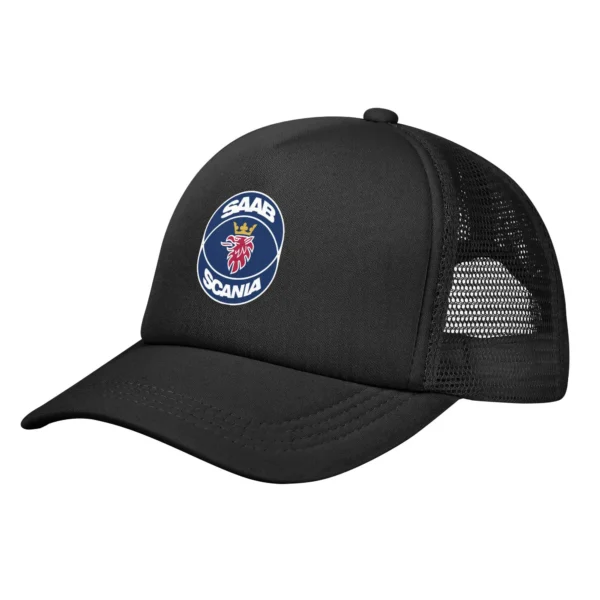 Casquette Trucker "Sweden Scanias" – Style Mesh Vintage, Ajustable, Légère – Image 2