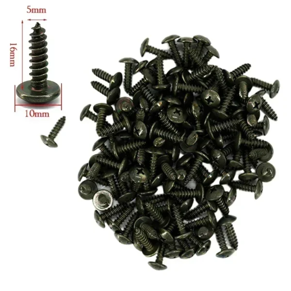 Kit Fixation - Vis Auto-Perceuses + Clips U Métal – Image 5