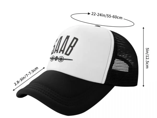 Casquette Trucker "Scandinavian Drive" – Respirant, Multicolore, Ajustable – Image 3
