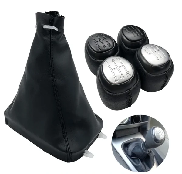 Couvre-Levier de Vitesses en Cuir pour Saab 9-3 (2003–2012)